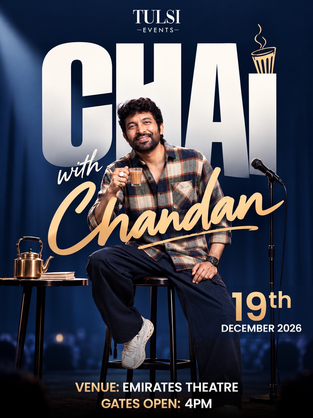 Atmosphere for Chai with Chandan: Chandan Prabhakar